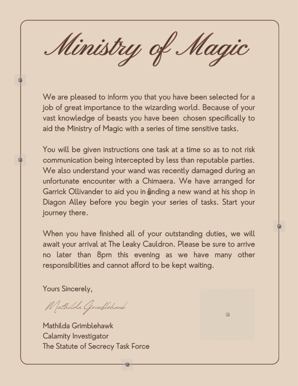 Harry Potter Escape Room / Scavenger&nbsp;Hunt