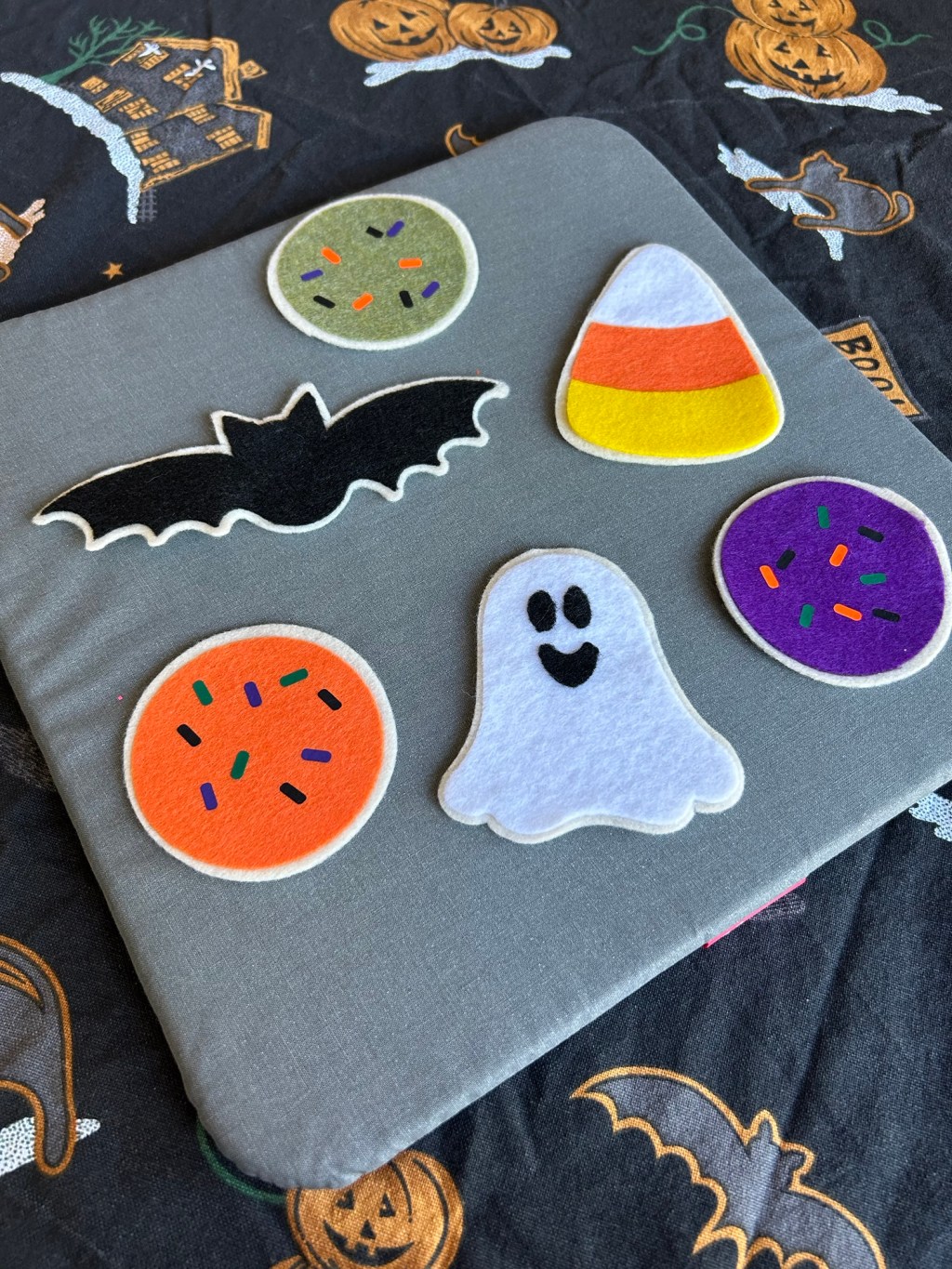 Halloween Felt Cookies