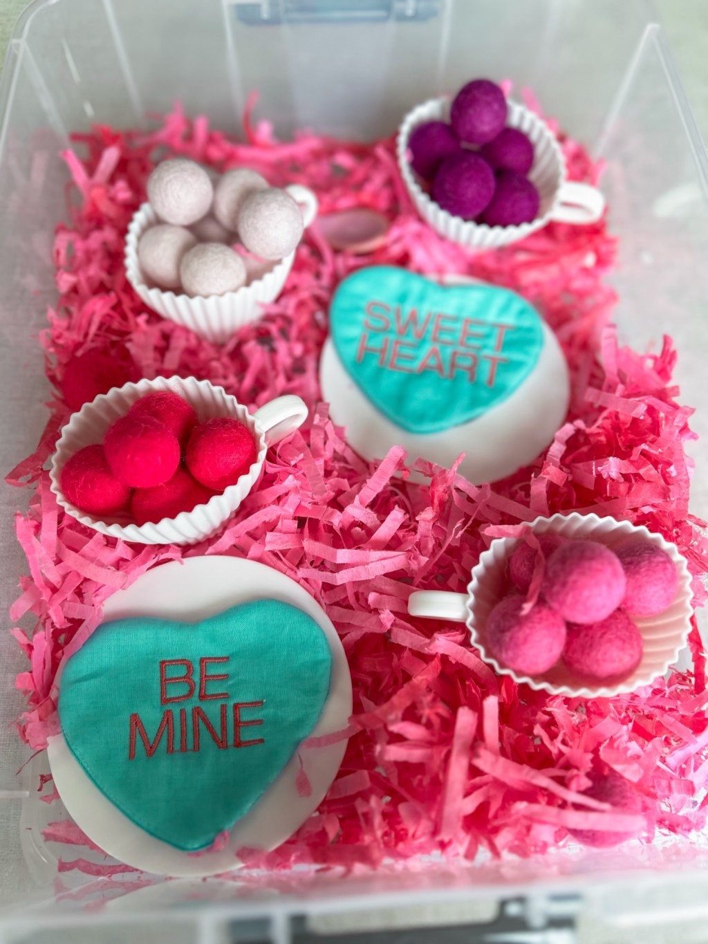Valentine’s Day Sensory&nbsp;Bin