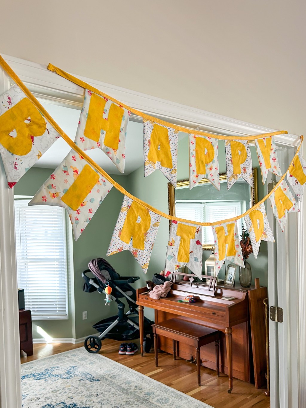 Making A Fabric Birthday Banner With A&nbsp;Cricut